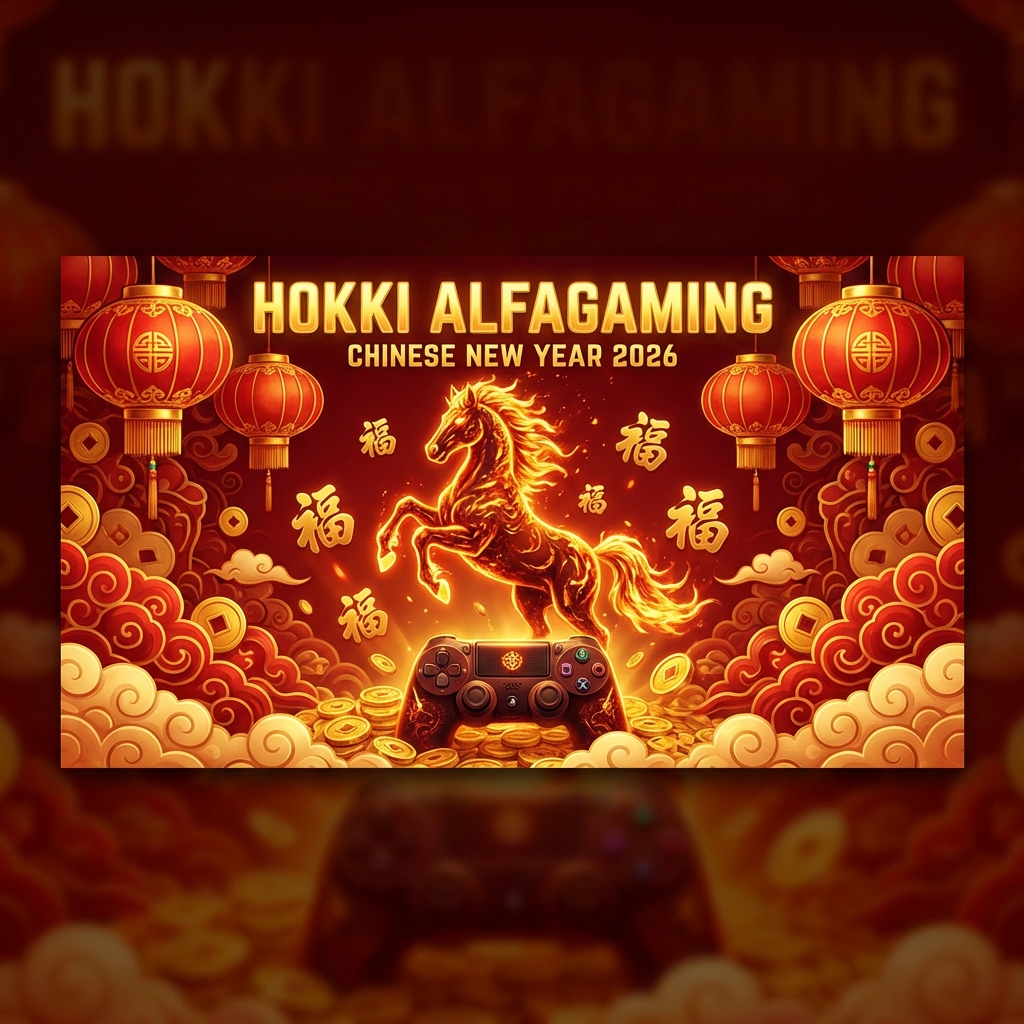 HOKKIALFAGAMING 福氣遊戲 - Platform Gaming Beruntung Tahun Imlek 2026 Shio Kuda Api